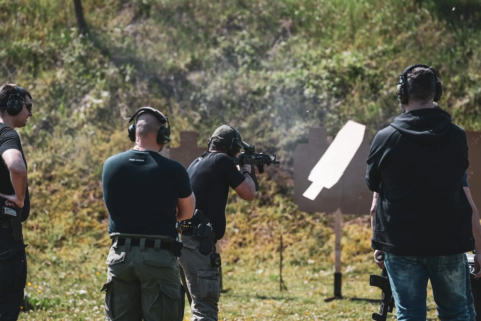 Grupni korporativni događaj na Alpha Range streljani u Beogradu
